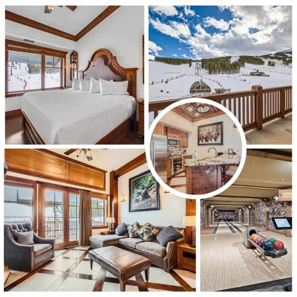 One Ski Hill Combined 8505 and 8506 Peak 8 Ski In Ski Out Four Bedroom Penthouse