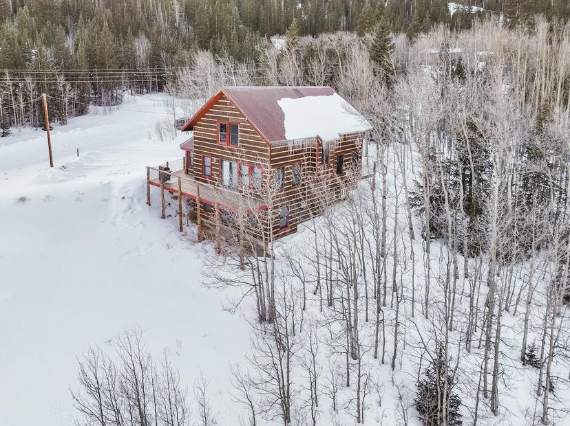 Peterson Valley  Lodge Alma Cabin with Hot Tub Mountain Views and Family Amenities — 2