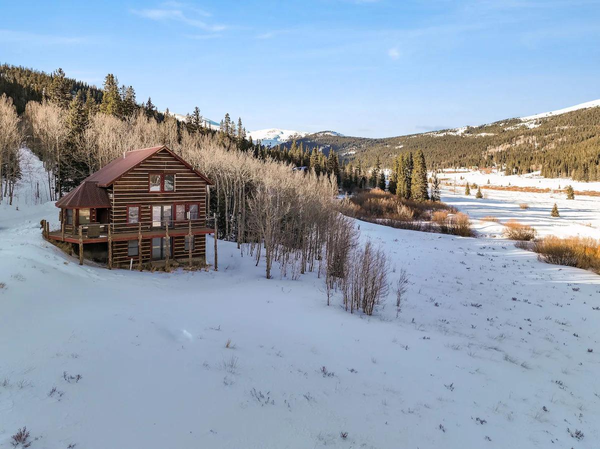 Peterson Valley  Lodge Alma Cabin with Hot Tub Mountain Views and Family Amenities — hero