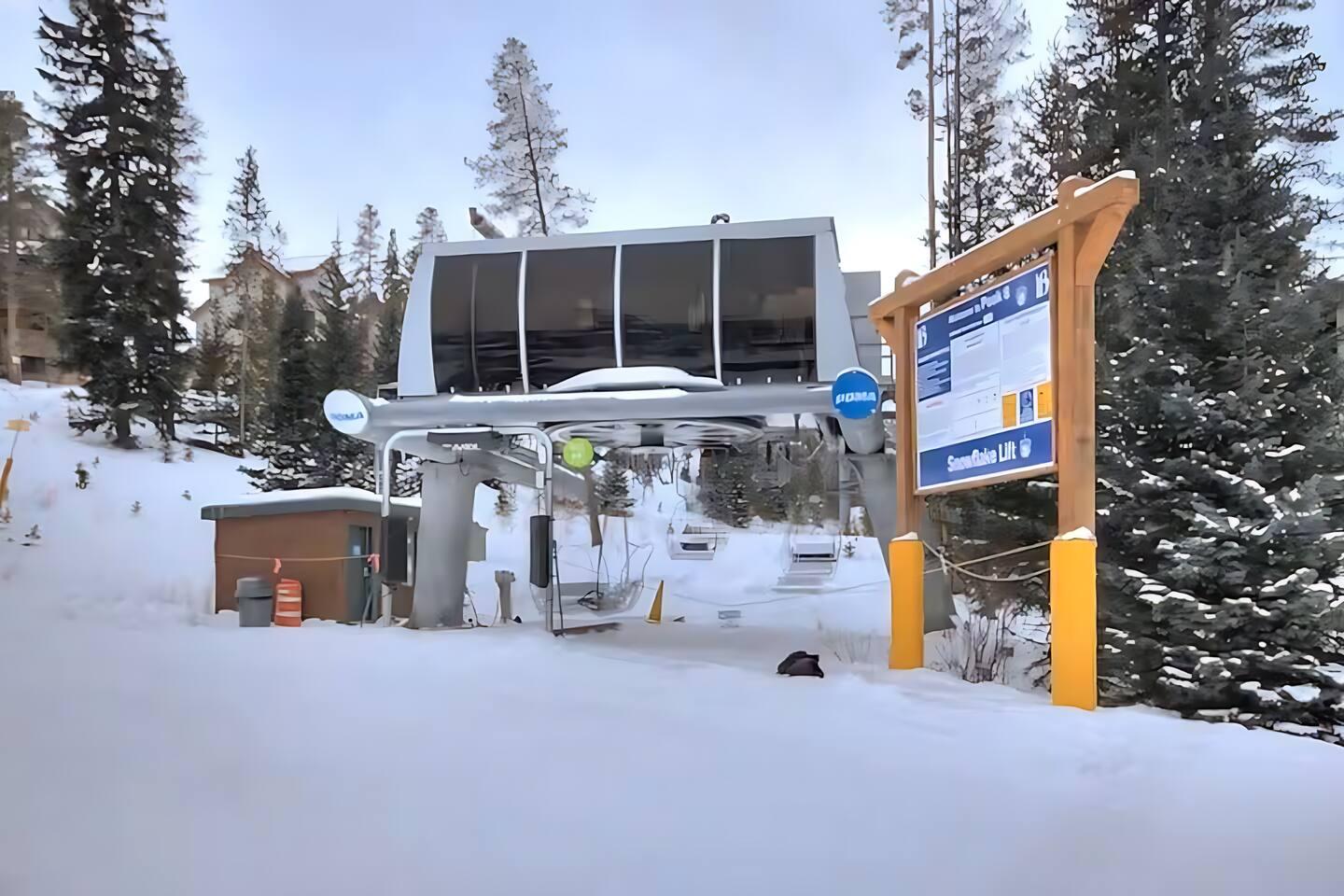 Tyra 336 Ski In Ski Out Penthouse Condo at Snowflake Lift with Mountain Views view 5