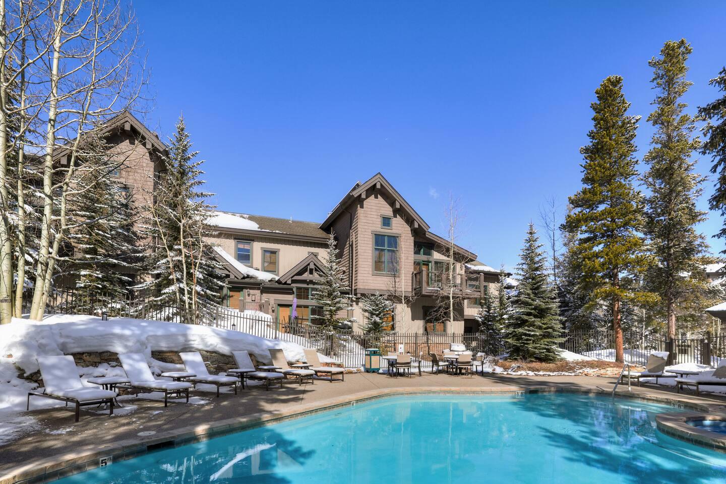 Mountain Thunder 5208 Premier Ski In Breckenridge Condo Steps to Lifts and Trails view 5