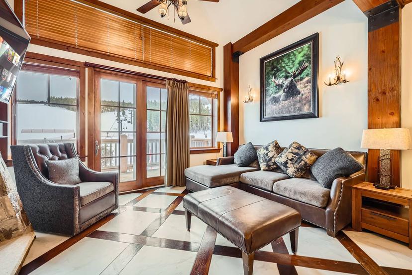 One Ski Hill 8505 Peak 8 Luxury Ski In Ski Out Slope Side Penthouse with Mountain Views — 3