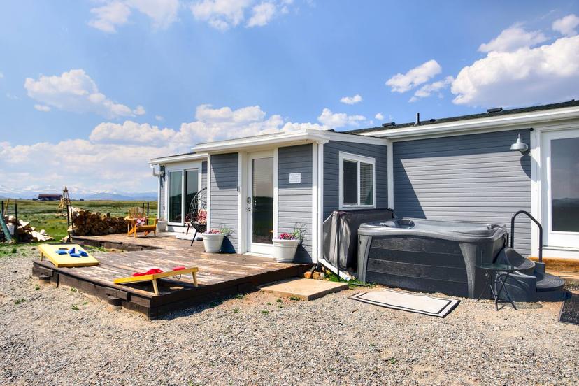 Fairplay 40 Acre Ranch Retreat with Hot Tub, Jet Tub and Mountain Views — 5