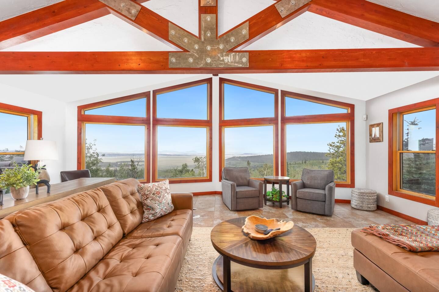 Lamb Mountain Ranch Secluded Eight Acre Fairplay Cabin with Hot Tub and Game Room main view