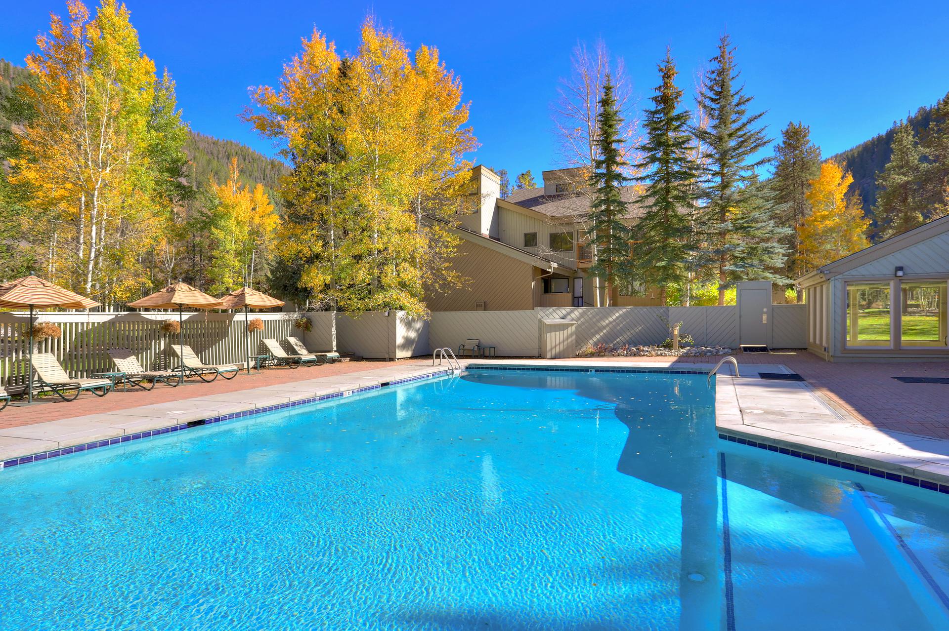 Keystone studio suite | Pool, hot tub & ski access view 3