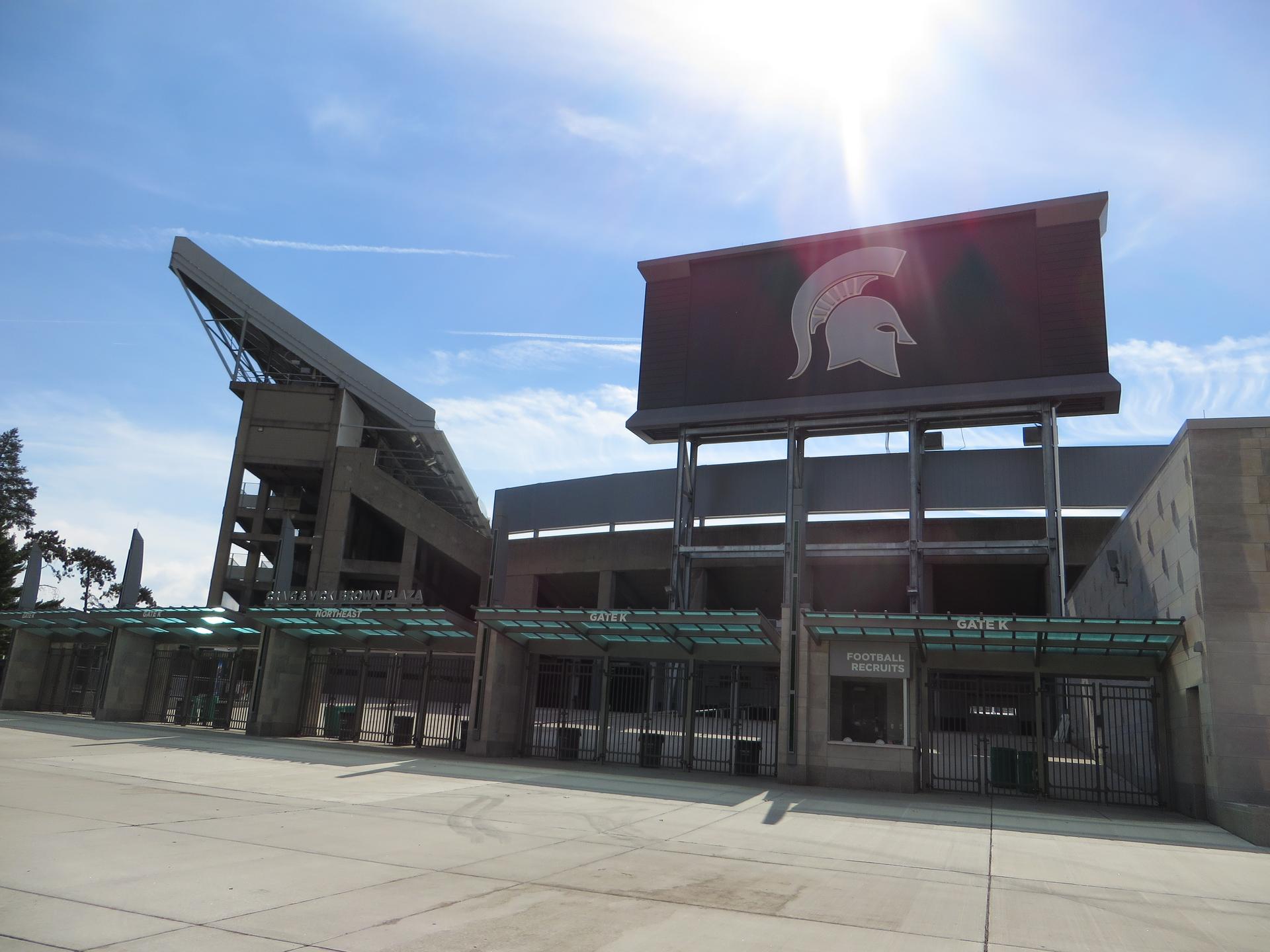 Spartan Stadium, home of the Michigan State Spartans, East Lansing